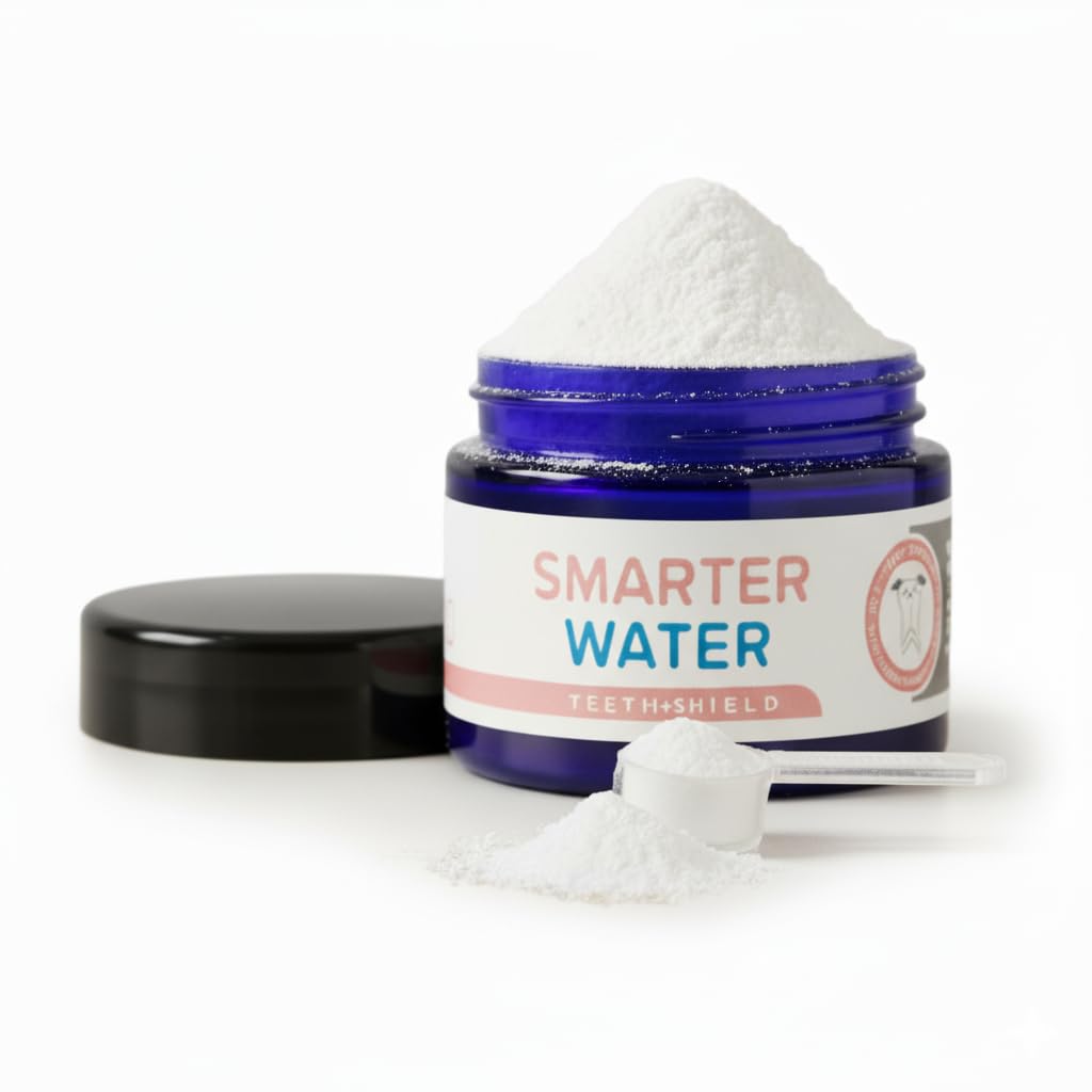 Furpeeps Dog & Cat Dental Care Powder Water Additive – 45 Servings, Dog Breath Freshener, Natural Plaque & Tartar Remover, No-Brush Oral Hygiene for Puppies, Seniors & Multi-Pet Homes, Vet Recommended