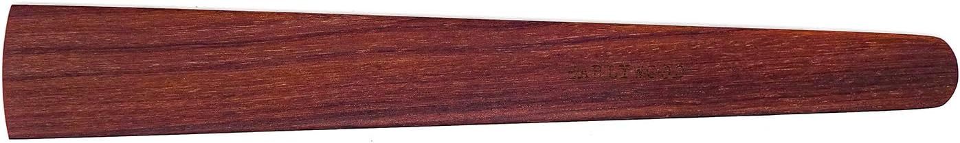 13 in Handmade Kitchen Cooking Utensil, Thin Dark Wood Saute Spatula, Multipurpose Flat Wooden Spatula, Perfect for flipping, scraping, sauteing, turning – Wooden Cooking Utensils – Made in USA – E