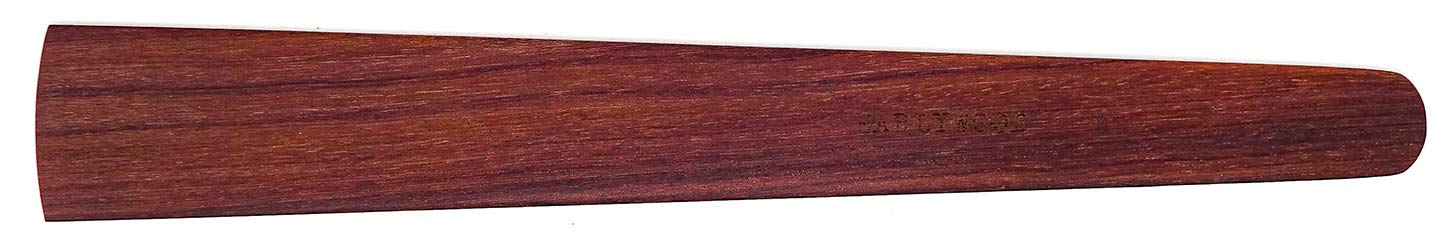 Utensilios de cocina hechos a mano de 13 pulgadas, espátula fina de madera oscura, espátula plana multiusos de madera, perfecta para voltear, raspar, saltear, girar, utensilios de cocina de madera