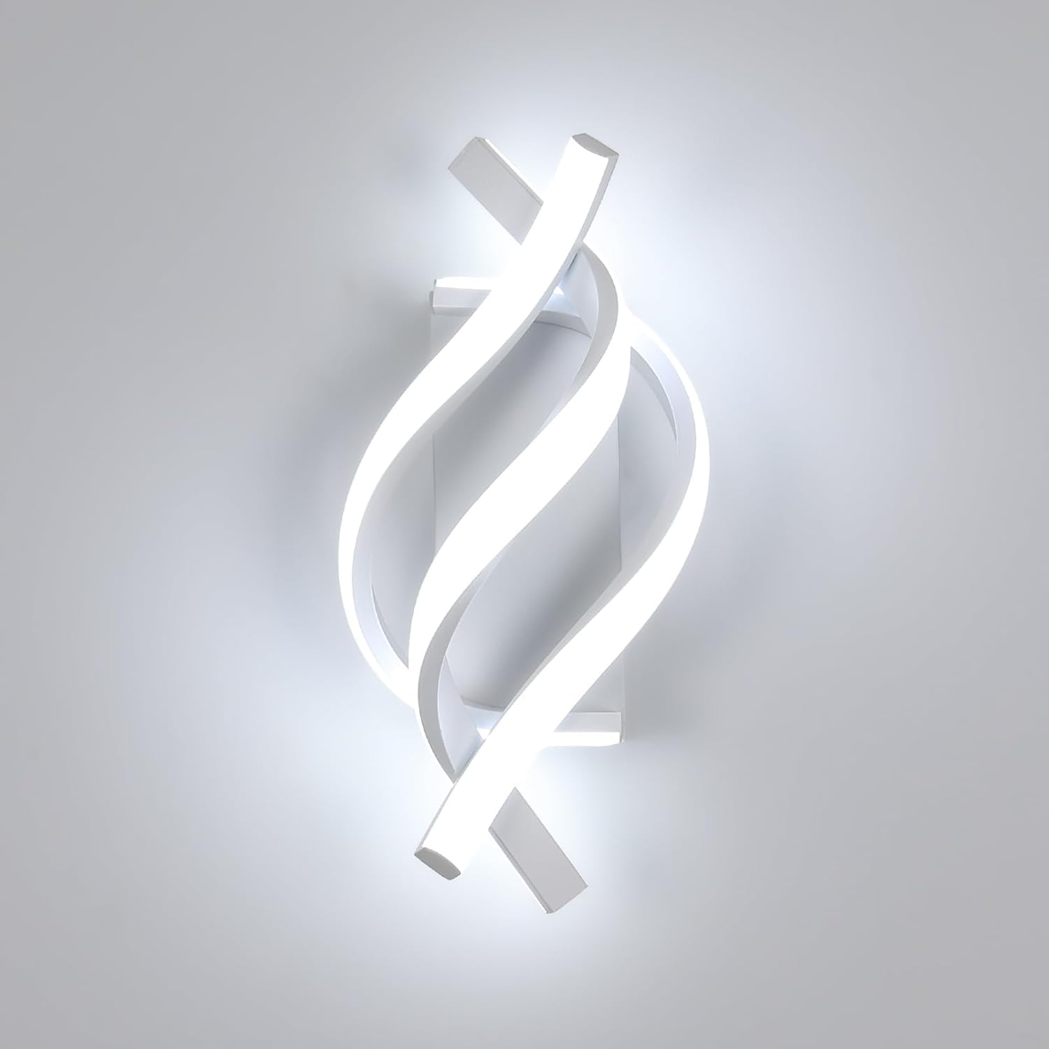 Comely Applique da Parete LED Moderna, 22W 2500LM Lampada da Parete LED, Bianco Lampada a Muro Interni per Soggiorno, Camera da Letto, Scale