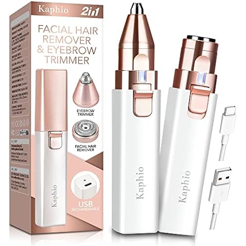 Kaphio Rechargeable 2 in 1 Hair Remover Cover