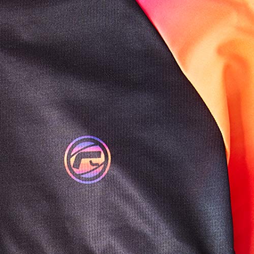 Camisa Raglan Feminina Júpiter Barbedo Sports Homens Grande 2 Preto