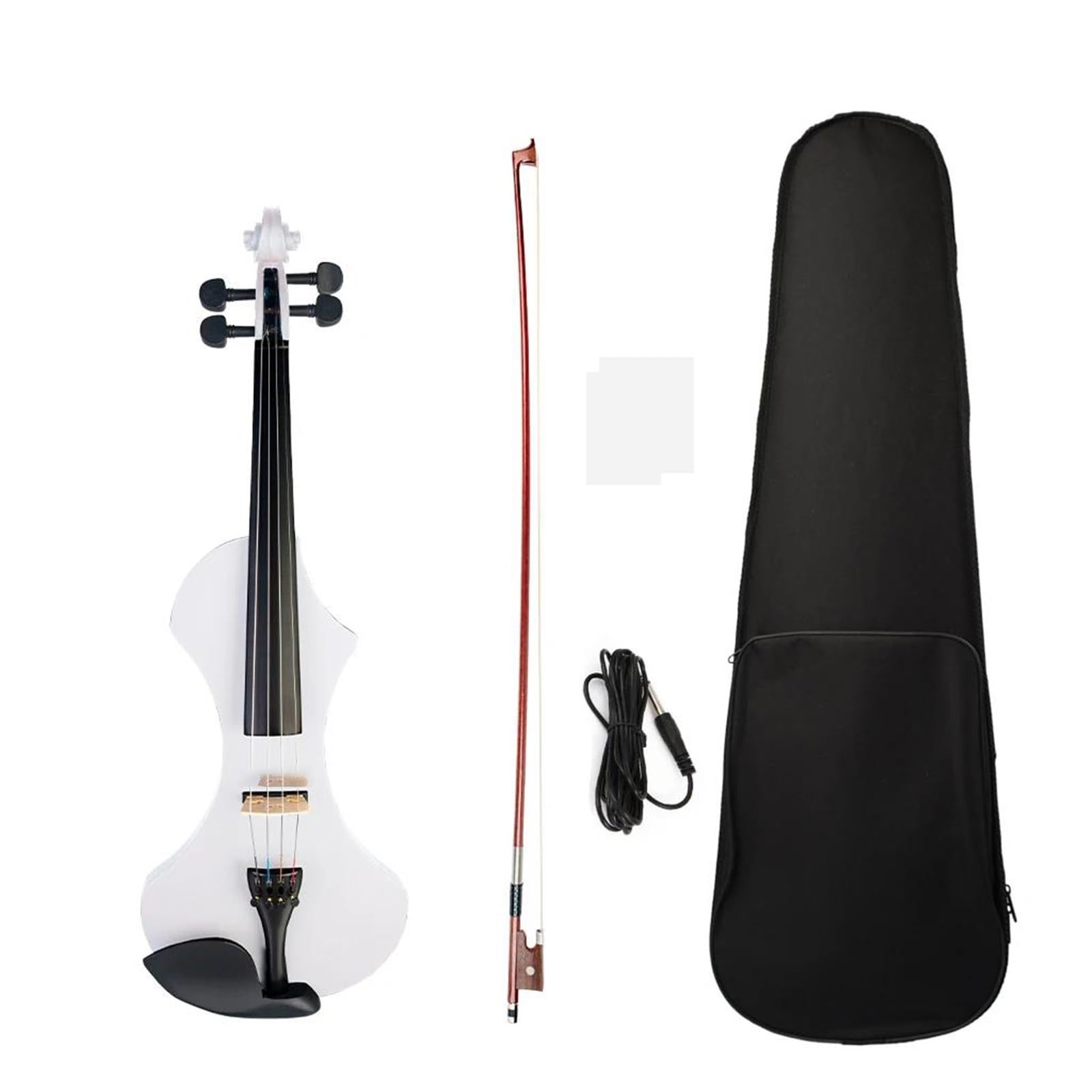 Violon Un Ensemble De Violon Électrique Silencieux 4/4 Parfait Pour Les Débutants.