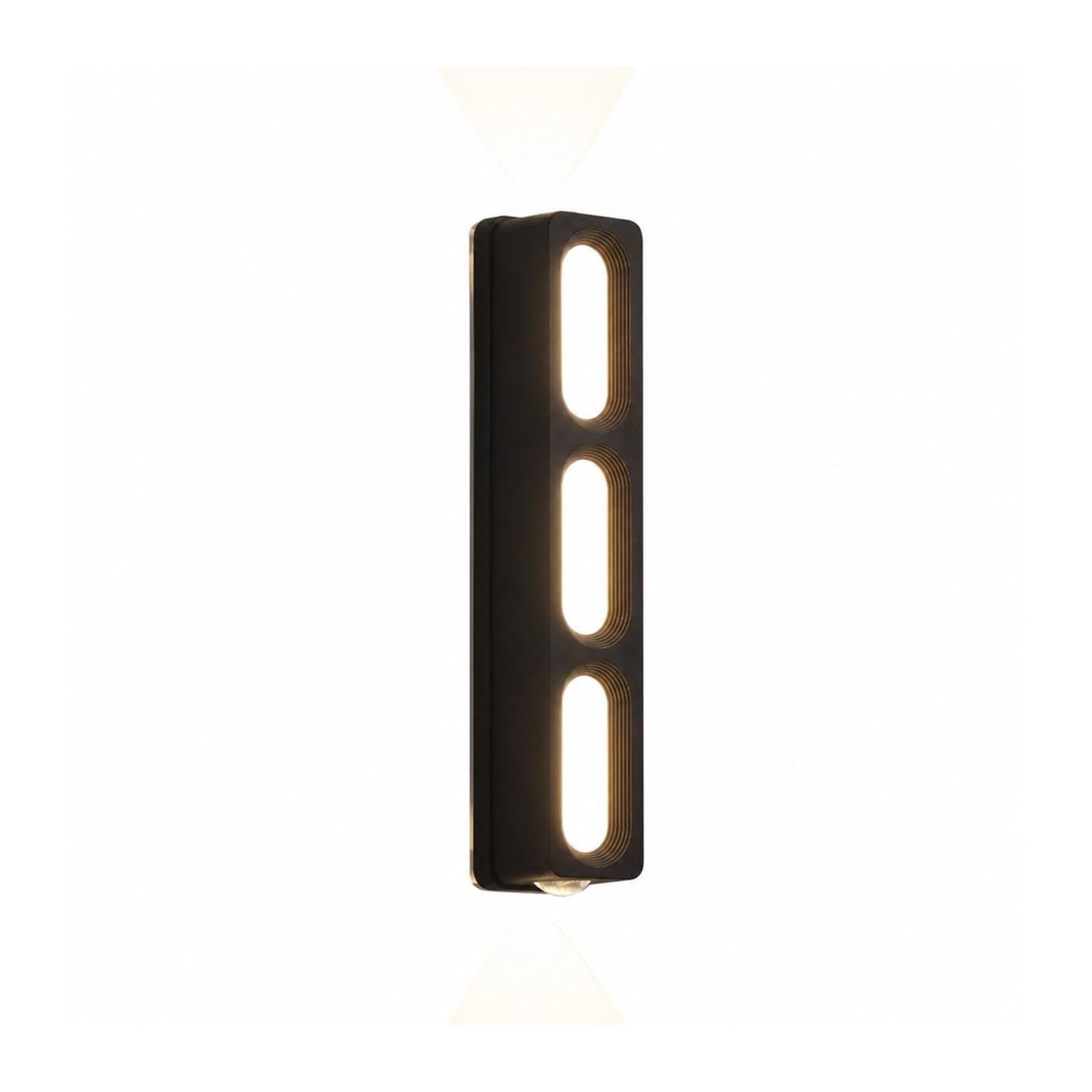 OZBMA Modern Outdoor Wall Light, Black LED Sconce, IP65 Waterproof Die-Cast Aluminum Exterior Sconce with Acrylic Shade, Porch Lighting Fixtures for Foyer Garden Entryway Hallway Threshold