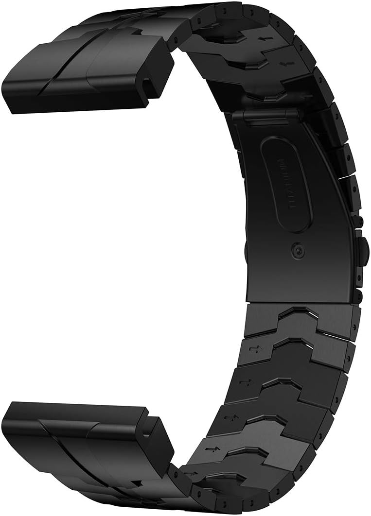 Review Discount LDFAS Fenix 6S/5S Band, 20mm Titanium Metal Quick Release Fit Watch Strap with Enhanced Durability Version Compatible for Garmin Fenix 6S/6s Pro/5S/5S Plus/D2 Delta S Smartwatch