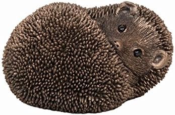 Spike Hedgehog resting - Frith Sculpture Cold Cast Bronze TM054
