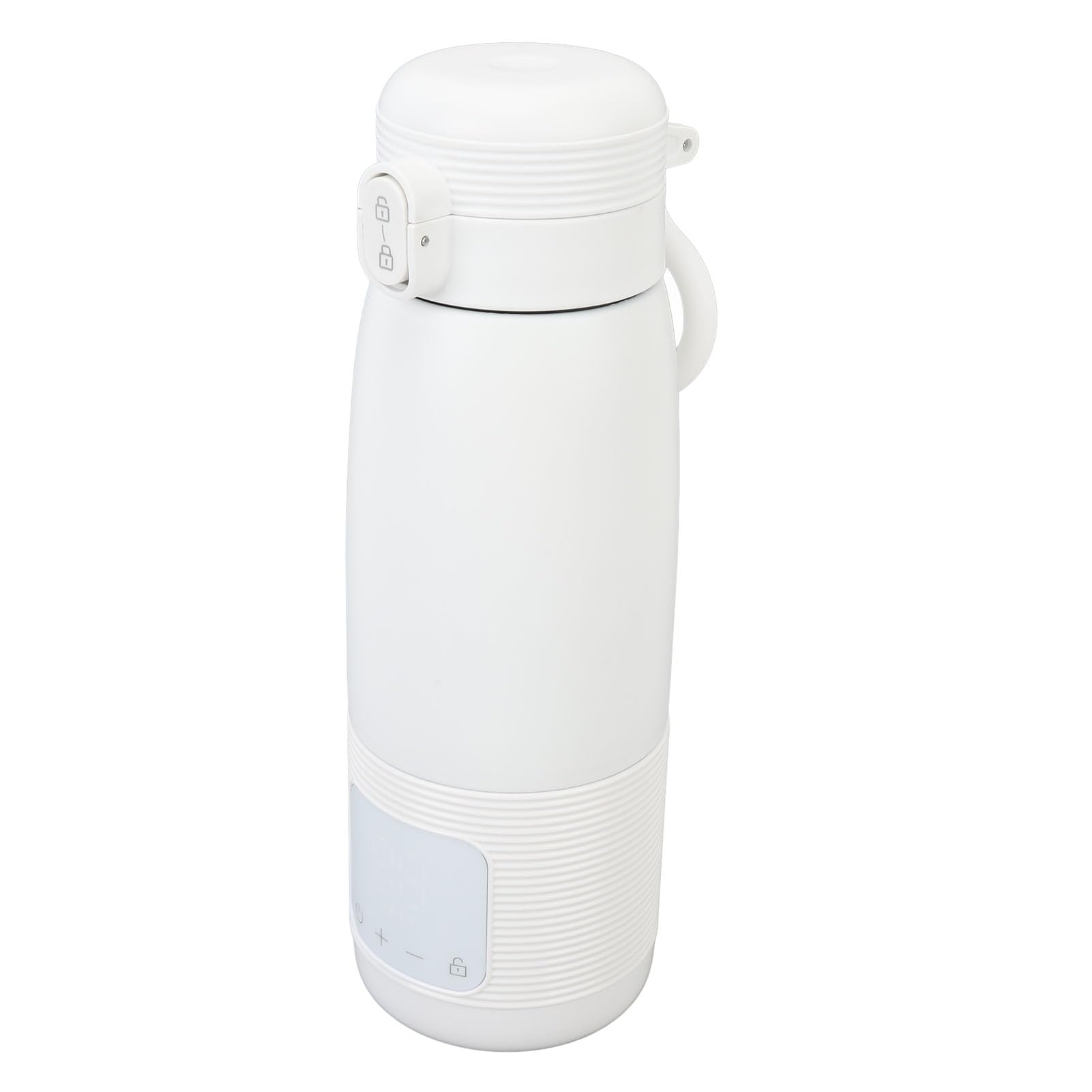 Calentador de biberones portátil inalámbrico, temperatura constante, recargable por USB, calentador de agua de viaje para leche materna (500 ml)