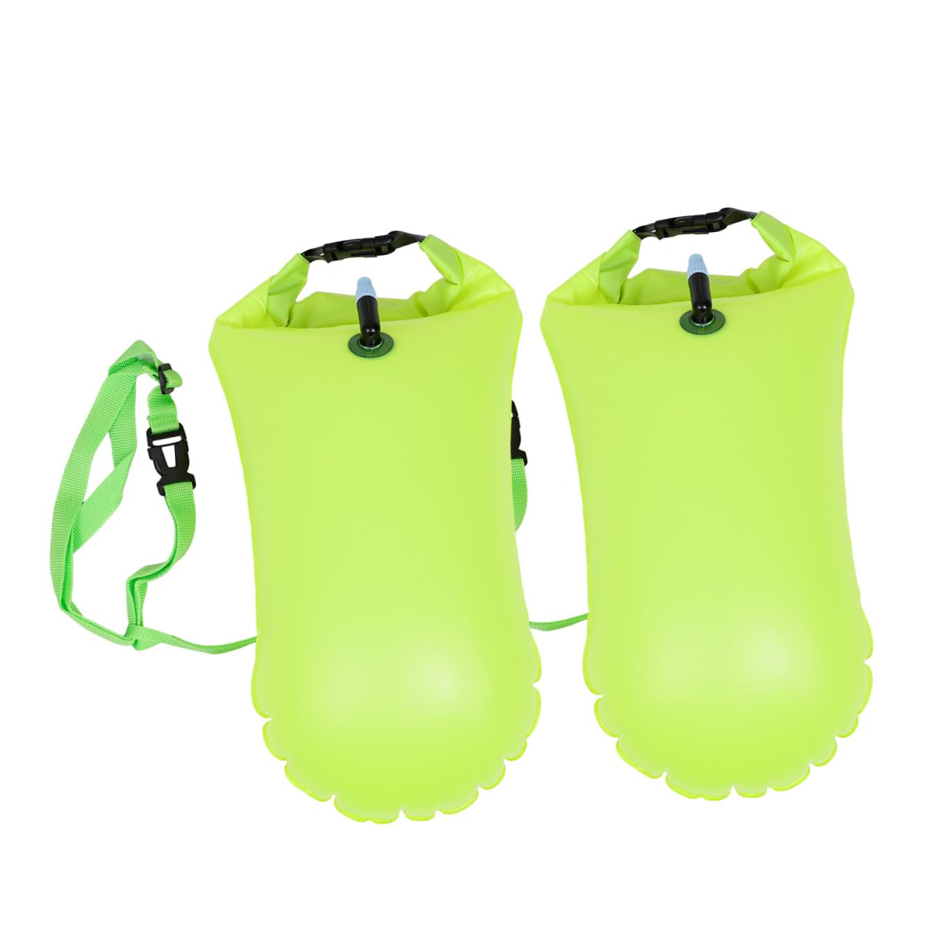 2pcs quality material survival kit inflatable swim buoy pool inflatable life-saving bag lightweight for easy storage