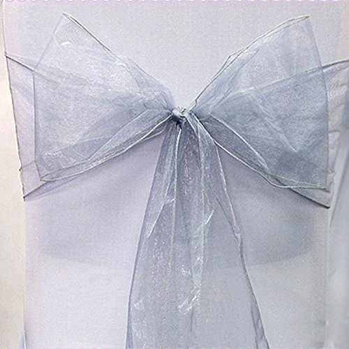 Coprisedili in organza Sash Coprisedile Fiocchi