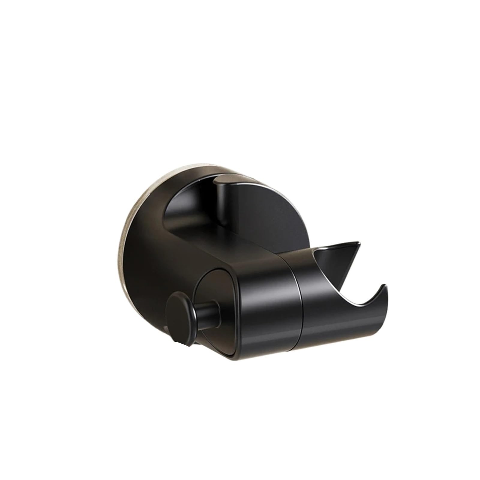 1pcs 360° Self-Adhesive Suction Cup Shower Holder(Black)