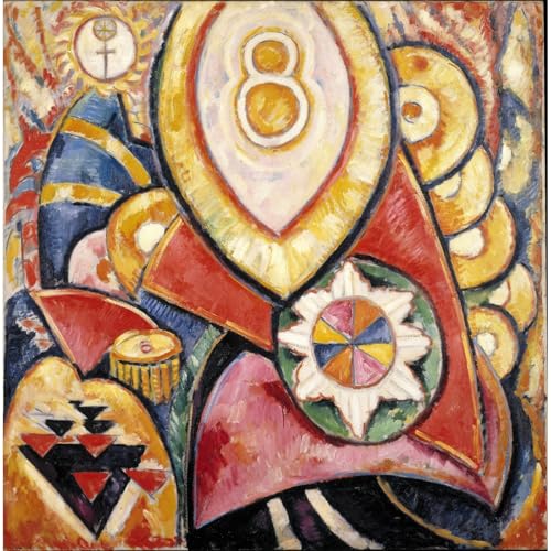 Impression sur toile Marsden Hartley Peinture n° 48 grand format 76x101 cm