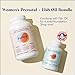 FullWell Prenatal Vitamins | Choline, folate, Vitamin D for fetal Growth, Brain Development | 26+ Vital Nutrients | Dietitian-Formulated, OBGYN Recommended, Non-GMO, 3rd Party Tested, 30 Servings