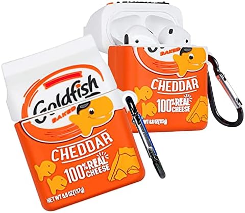 Cases for Airpod 2&1 Case, Cute 3D Cartoon Funny Airpods 1st 2nd Case, Soft Silicone Portable Cover Fashion Cool Fun Stylish Air Pods Shell Cases for Girls Women Boys Kids Teens