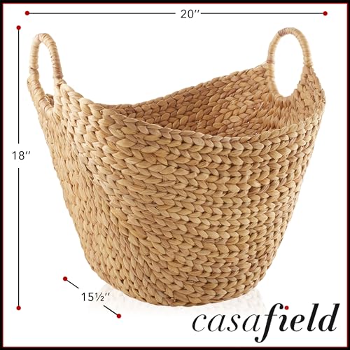 Casafield STO-B4649-NAT Large Laundry Boat Basket thumb #6