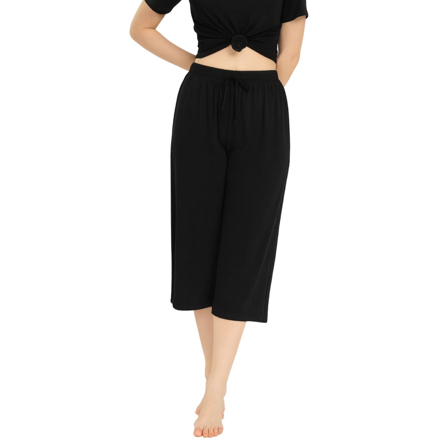 Womens Loosefit Capri, 3/4th Capri for Womens-picture-49