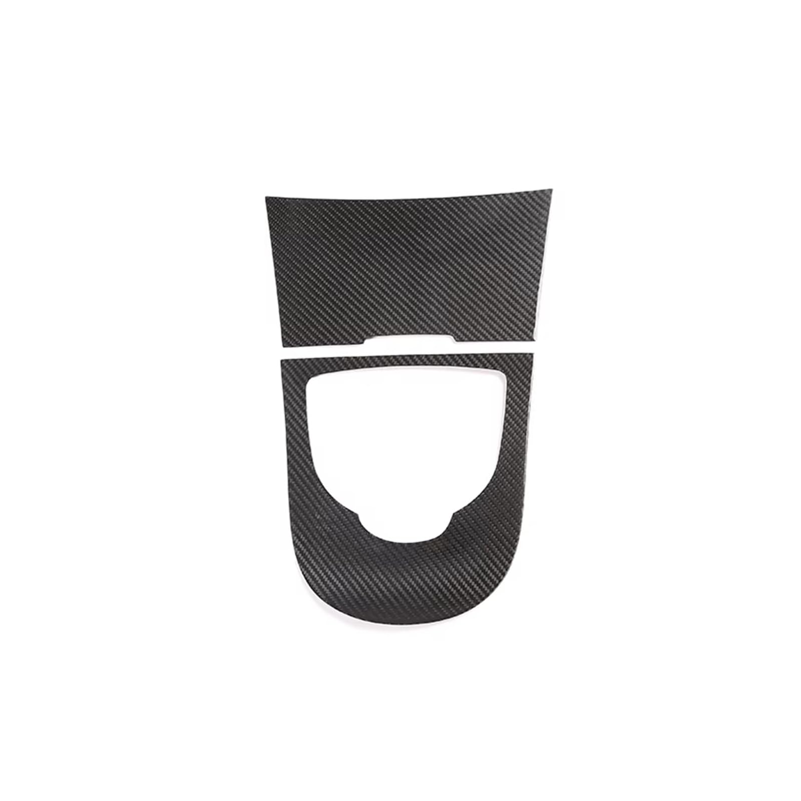 AJQBRMB Interior Trim for Benz for G-Class G500 G63 for W463 2019-2024 Real Carbon Fiber Central Control Gear Shift Knob Panel Cover Panel Frame Cover(Black Carbon Fiber)