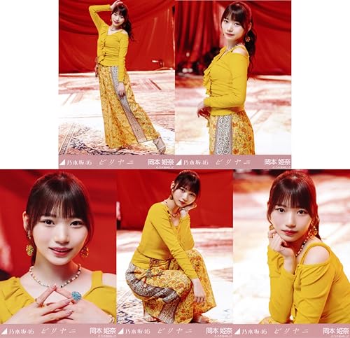 乃木坂46 2026年1月個別生写真5枚セット ビリヤニ MV 岡本姫奈