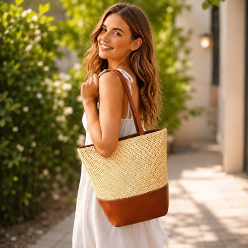 Image of Storite Women's Shoulder Handbag | Stylish PU Leather Tote Purse | Spacious Fashion Bag for Daily Use, Office, Shopping & Parties