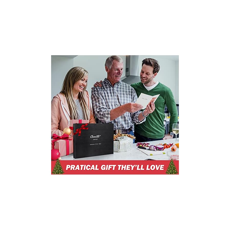 ciwete-Kitchen-Knife-Set-in-Gift-Box-6-Piece-Knives-Set-with-Upgrade-3CR13-Stainless-Steel-Sharp-Blades-Gift-Knives-Set-with-Wood-Handle-Unique-Gift-for-Thanksgiving-Christmas-New-Year ciwete Chef Knife Set, 6 PCS Ultra Sharp Stainless Steel Kitchen Knife Set with Well Wooden Handles, Professional Kitchen Knife Set for Cooking with Gift Box