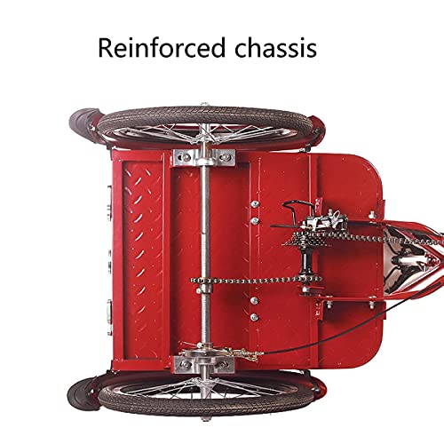 Triciclo adulto de 20 pulgadas, 6 velocidades, con canasto y asiento trasero para compras y ejercicio, ideal para adultos mayores, hombres y mujeres miniatura 5