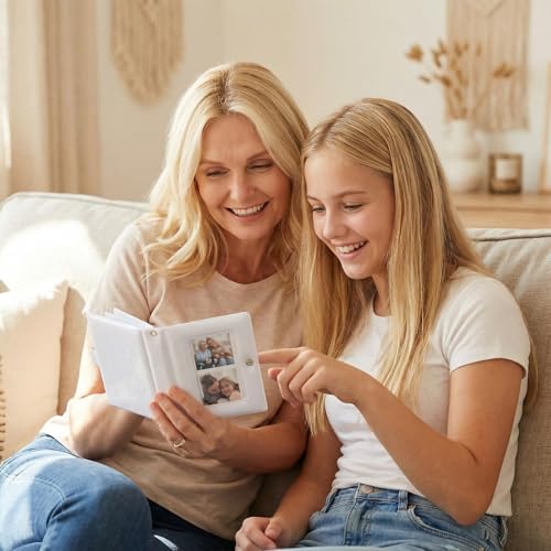 Image of Photocard Binder,3''Photo Album Book for Photos Collection, 40-Photo Capacity Mini Photo Album for Travel Memory Storage and Personal Memorabilia Organization