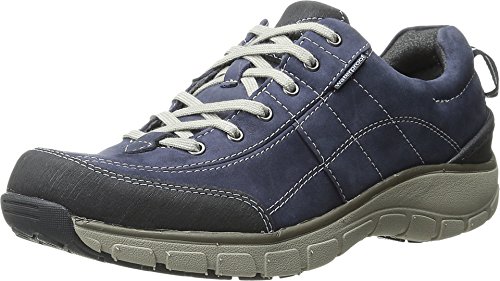 Clarks Women's Wave Trek, Navy Nubuck, 8 M US