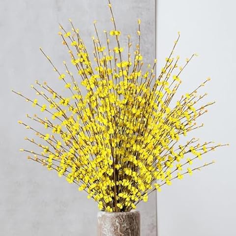 8 Pcs 29.5" Long Artificial Jasmine Flowers Cover
