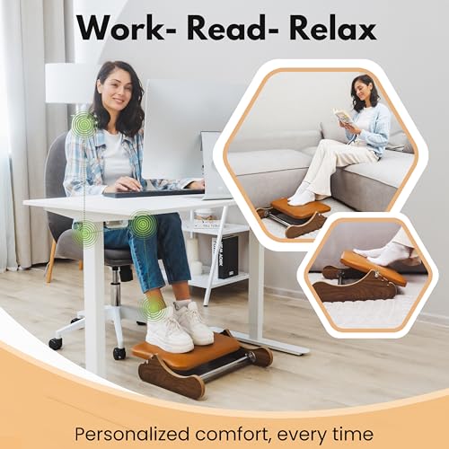 Repose-pieds bureau ergonomique réglable pour améliorer la posture