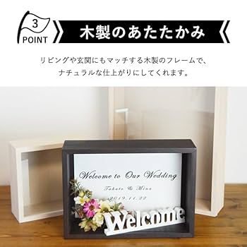 Amazon｜ボックスフレーム 立体額 デコレーション額 デコ