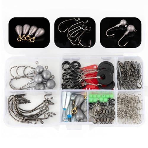 Kit de Pesca Outdoor 170 Piezas con Caja de Almacenaje miniatura 3