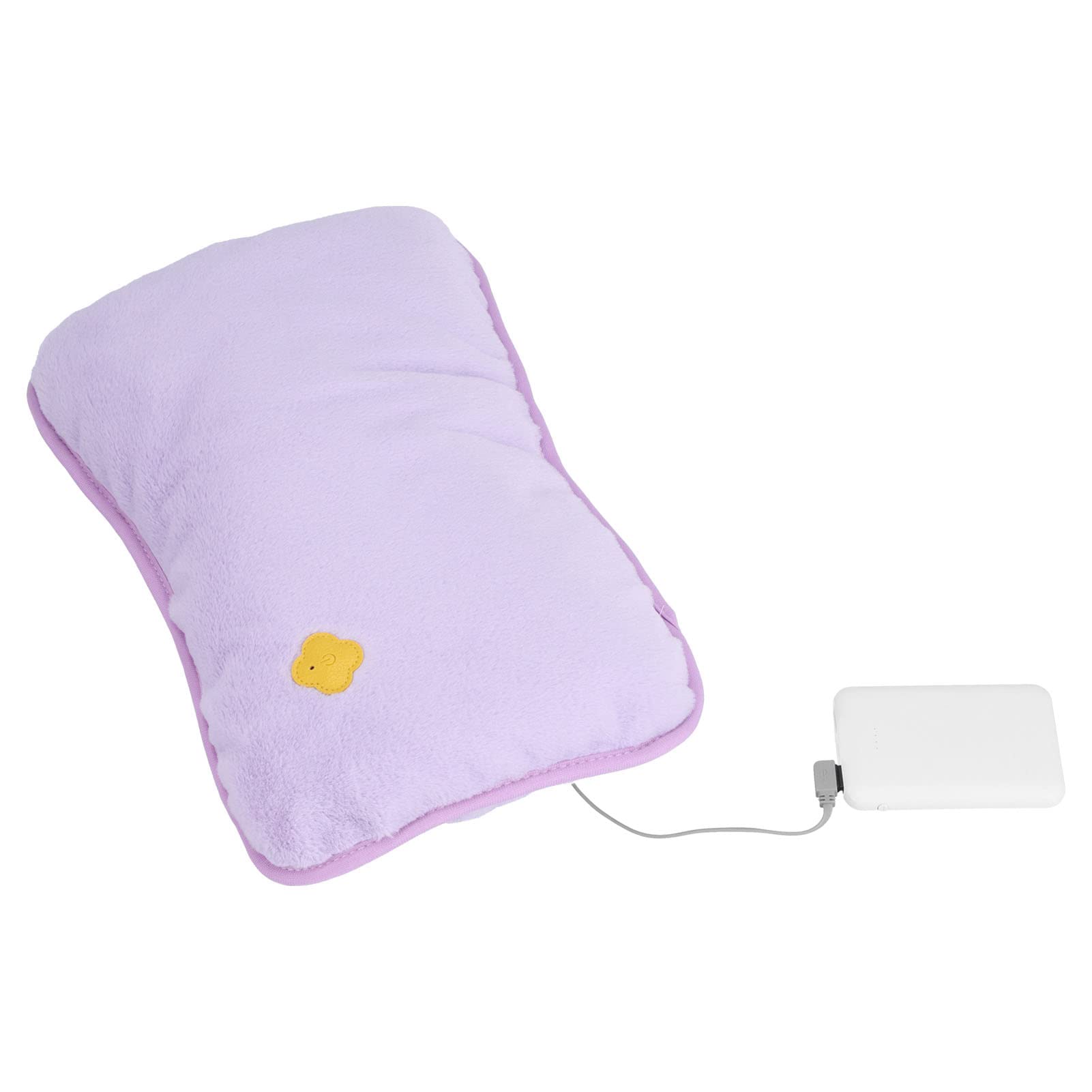 Chauffe-main, chauffe-mains Chauffage au graphène avec banque d'alimentation pour la maison pour les chambres de bureau (Violet)