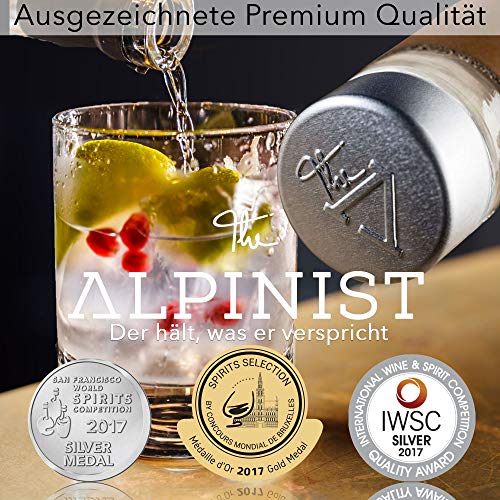The Alpinist Swiss Premium Dry Gin mit frischen Bergkräutern & Schweizer Gletscherwasser I feine Zitrus- & Wacholdernote… – Bild 3