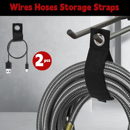 Wandhalterung Werkzeugregal für Garage und Garten, 163cm schwarzes Eisen, mit 4 Platten mit 12 Haken, für Schaufeln, Rechen, Hacken, Trimmer, verstellbare Aufbewahrung für Garage, Schuppen, Werkstatt