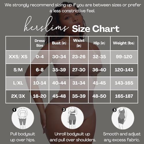 Herslims SLIMS Shapewear Tummy Control Bodysuit Thong: Sculpting Shaper Tank Top Shapewear Bodysuit: Snatched Waist Slimming Body Suits thumb #1