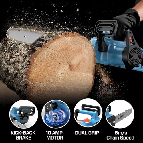 SENIX 10-Amp 14-Inch Electric Chainsaw
