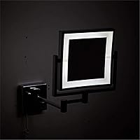 Vista 2 de XDSDDS Makeup mirrorc with USB LED Upgraded Makeup Mirror Vanity Mirror with Lights 1X5X Magnification