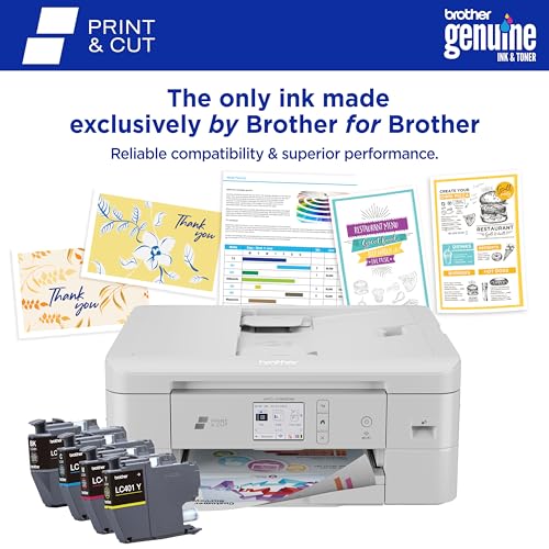 image for Brother Wireless All-in-One Color Inkjet Printer with Auto Paper Cutte