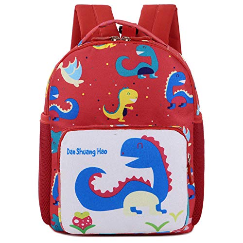 Preisvergleich Produktbild ODMKGE Studententasche Neue Kinderrucksack Kindergarten Niedlichen Cartoon Dinosaurier Gedruckt Schultasche Mädchen Jungen Kinder Anti-Lost-Tasche Kindergarten Tasche