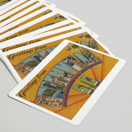 Juego de cartas póker 52 naipes Lantern Press Greenville miniatura 5
