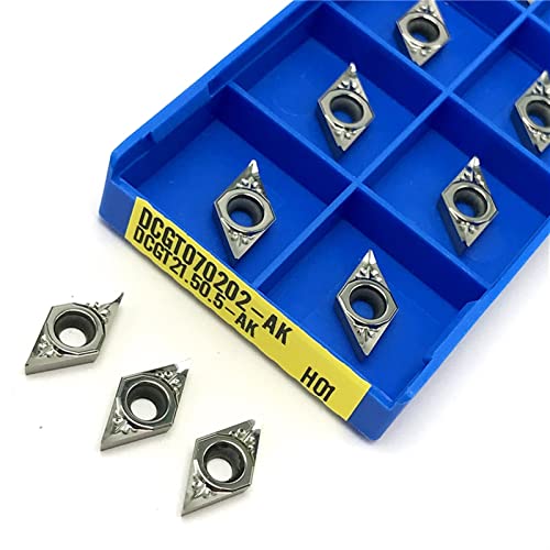 10 piezas insertos de carburo para torneado CNC miniatura 2