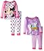 Disney Girls' Minnie Mouse 4-Piece Pajama Set
