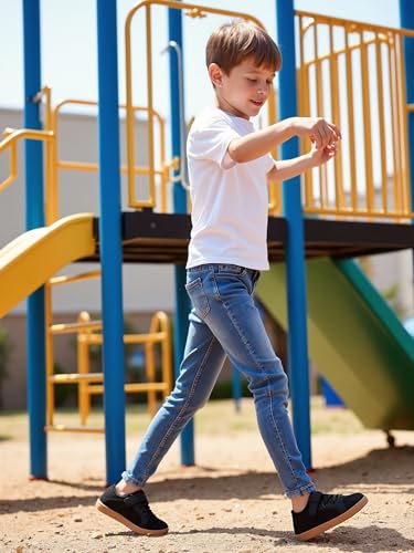 Little/Big Kids Barefoot Shoes Boys Breathable Walking Sneakers Girls Lightweight Wide Toe Box Shoes for Indoor Outdoor2