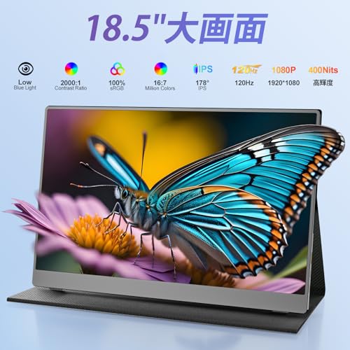 COOLHOOD モバイルモニター 18.5インチ 185CM1 の商品画像 1