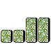 Depleadofei Hippie Floral 4Piece Fridge Door Handle Covers for Kitchen Decor Washable Refrigerator Appliance Door Handle Keep Off Fingerprints Stains
