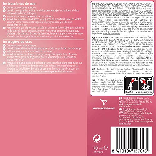 Airwick Duftstabchen Mit Blutenduft Rose Und Himbeere 1 Stuck Amazon De Kuche Haushalt Wohnen