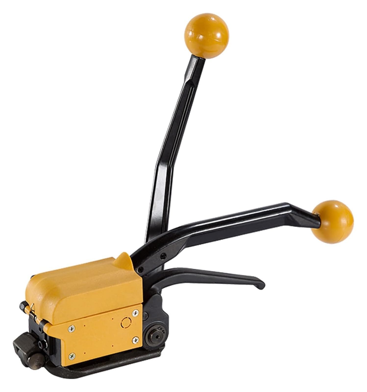 Outil de cerclage manuel en acier sans joint – Machine de cerclage portable pour un emballage sécurisé dans les entrepôts, l'expédition et la construction