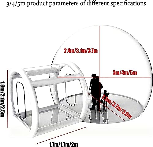 Carpa Inflable Transparente Burbuja 5 m miniatura 2