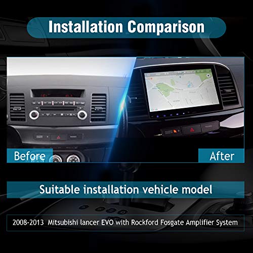 SYGAV Android 10 Car Stereo for 20082013 Mitsubishi Lancer EVO X with