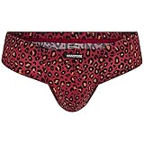 MANstore Sous vêtements Cheeky Brief M800 pour homme, Lion rouge, L