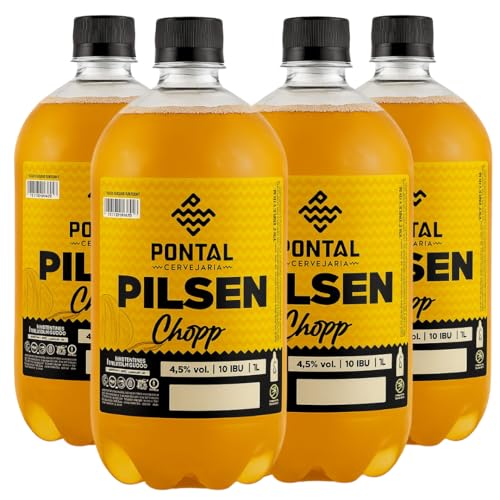 Growler 1L Pilsen Pontal - Kit 4Un